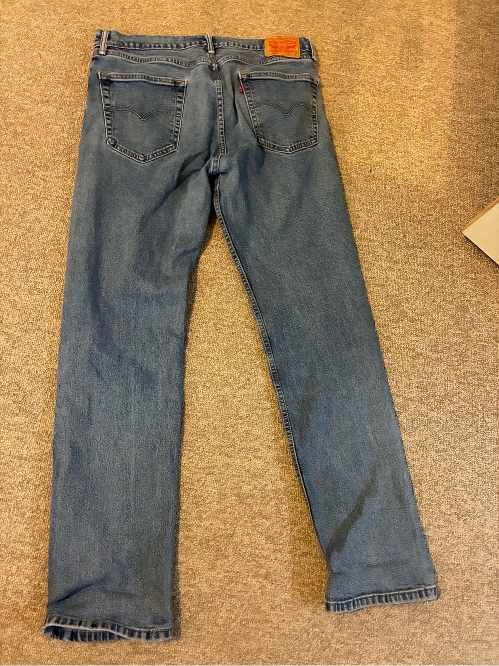 Levi's 505 Medium Blue Denim Men’s Straight Jeans